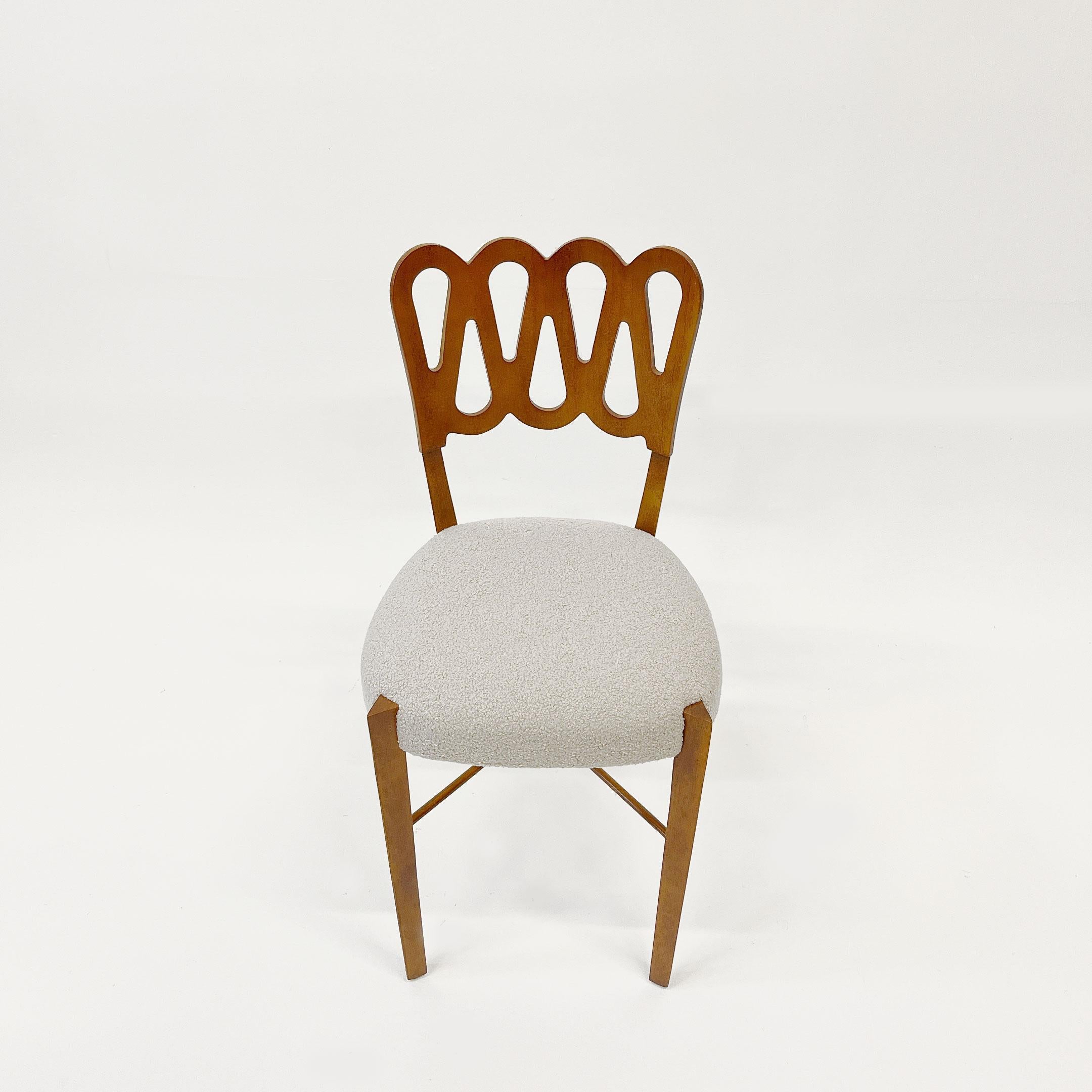Mid-Century Modern Gio Ponti Chair, Italy 1960s