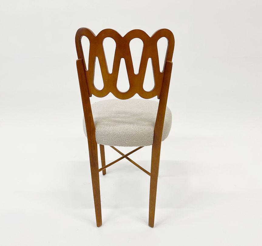 Gio Ponti Chair, Italy 1960s In Good Condition In Lambertville, NJ