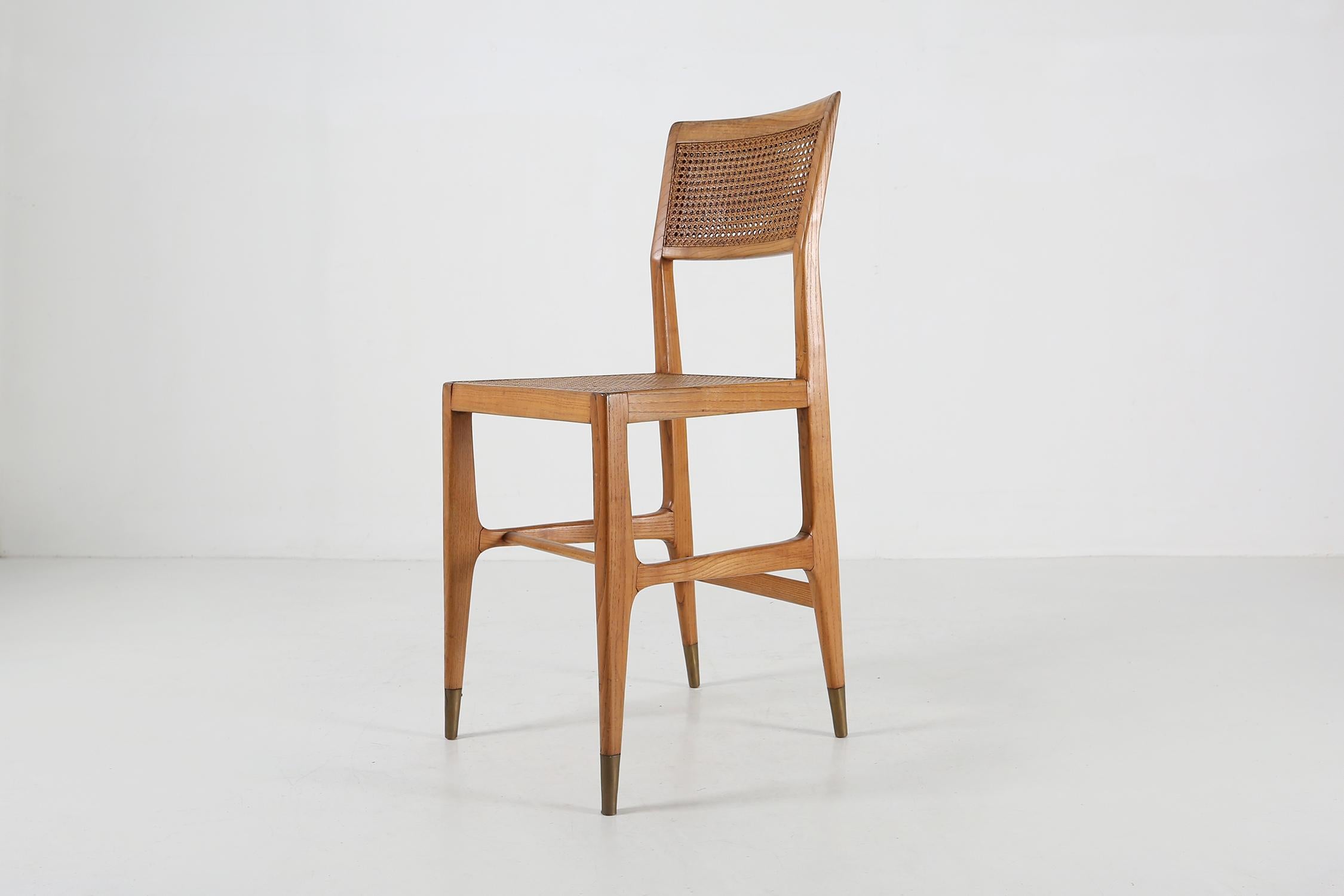Cane Gio Ponti Chairs for the Casino San Remo For Sale