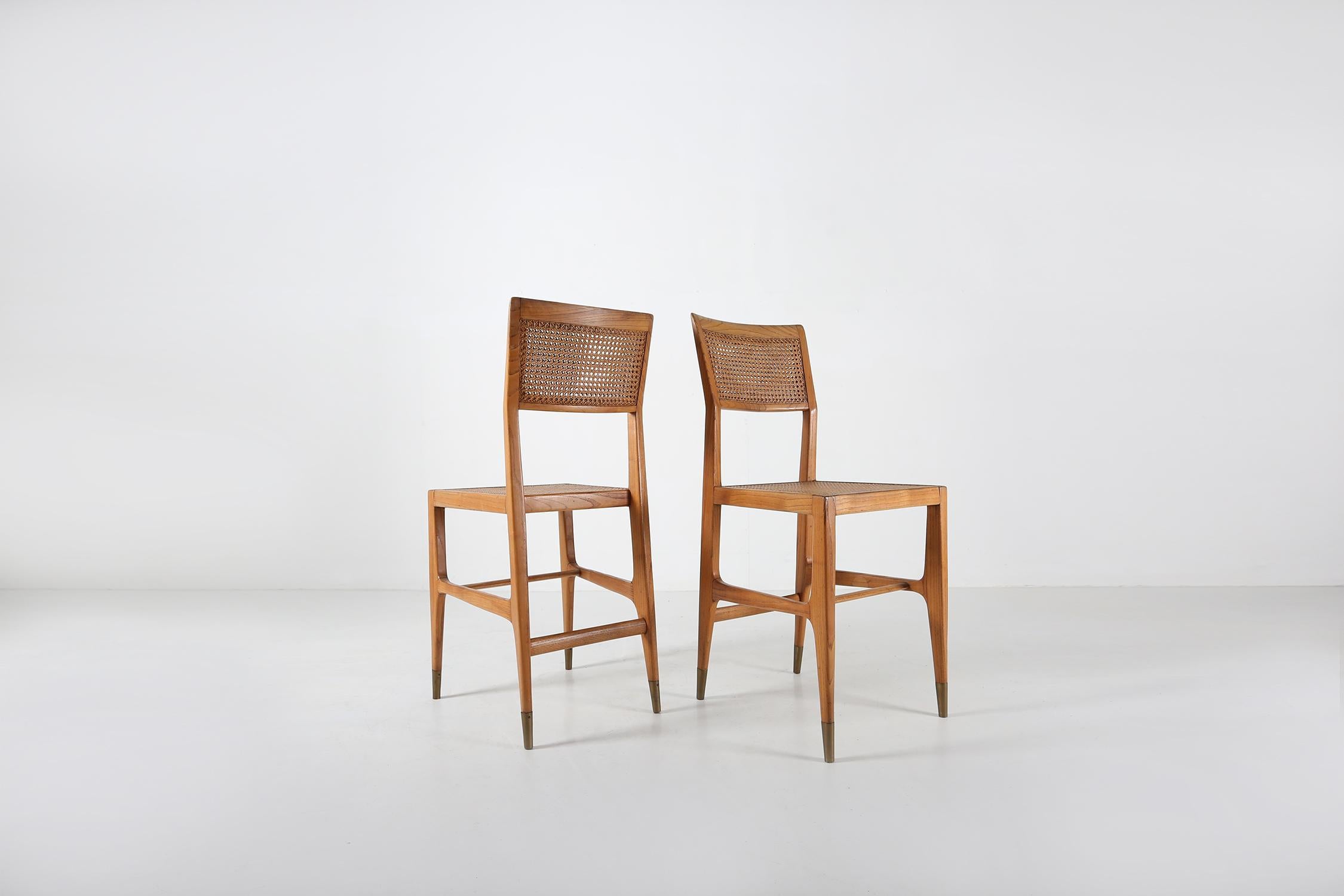 Italian Gio Ponti Chairs for the Casino San Remo For Sale