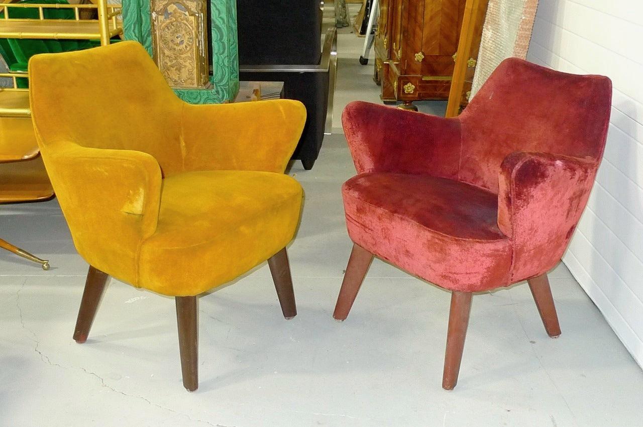 Gio Ponti Chairs from Augustus Ocean Liner - Pairs X3 For Sale 7