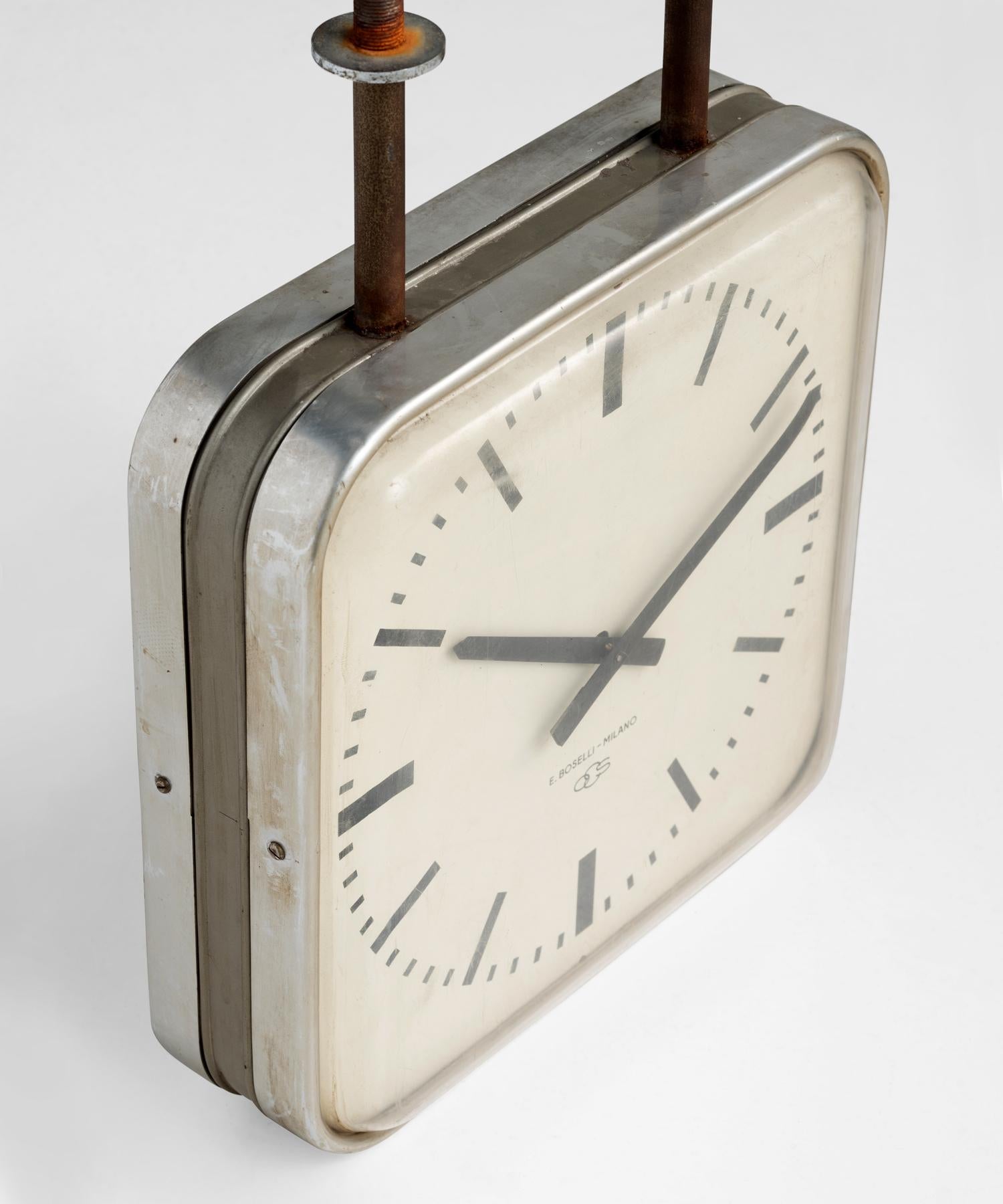 Italian Gio Ponti Clock, Italy, circa 1960