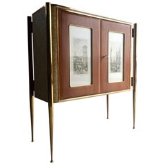 Gio Ponti Cocktail Cabinet Drinks Cupboard Bar Italian 1950s Vintage