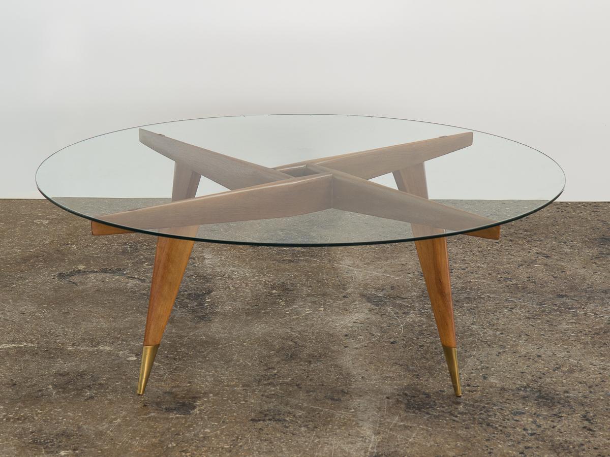 Tempered Gio Ponti Cocktail Table