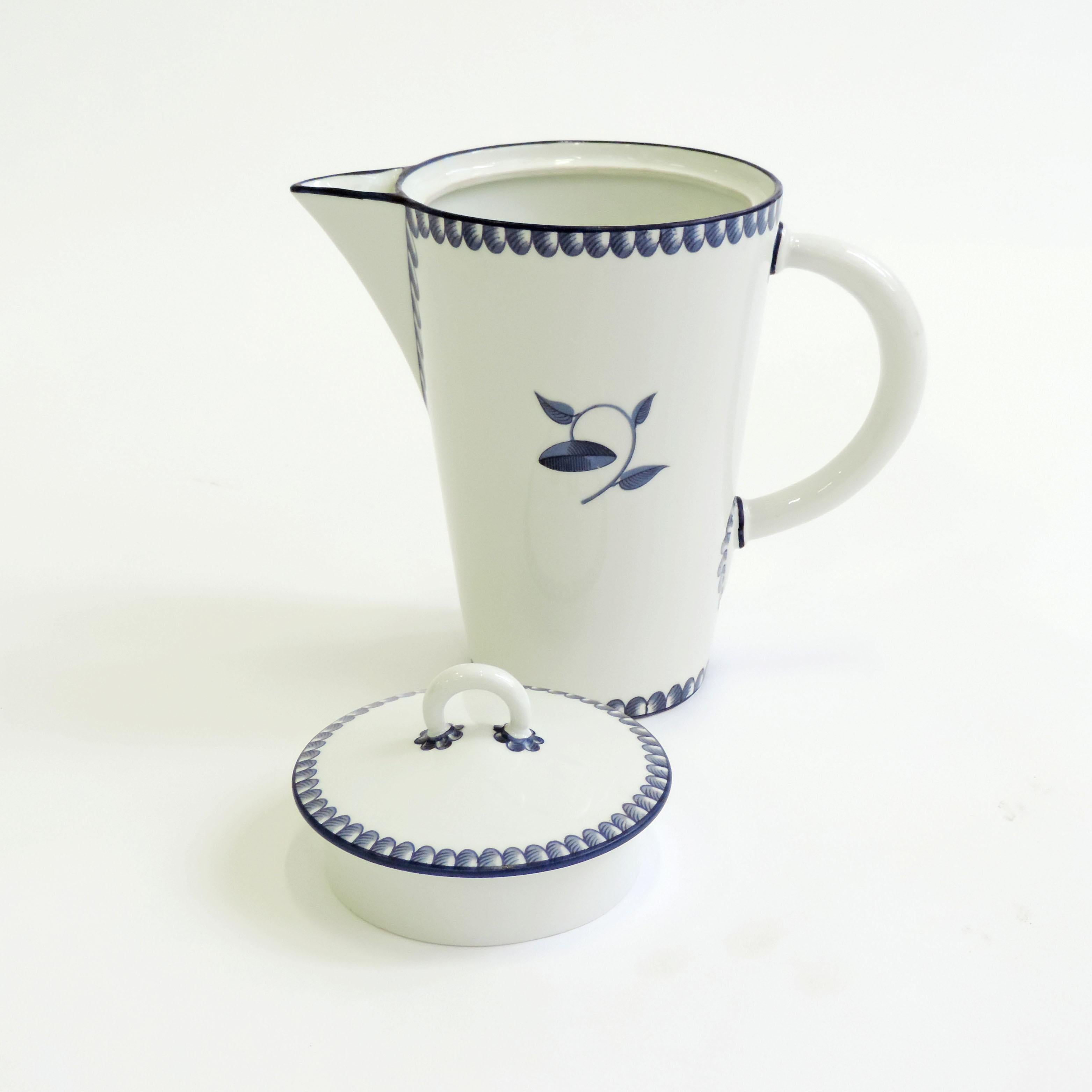 Art Deco Gio Ponti Coffee Pot for Richard Ginori / Pittoria Di Doccia