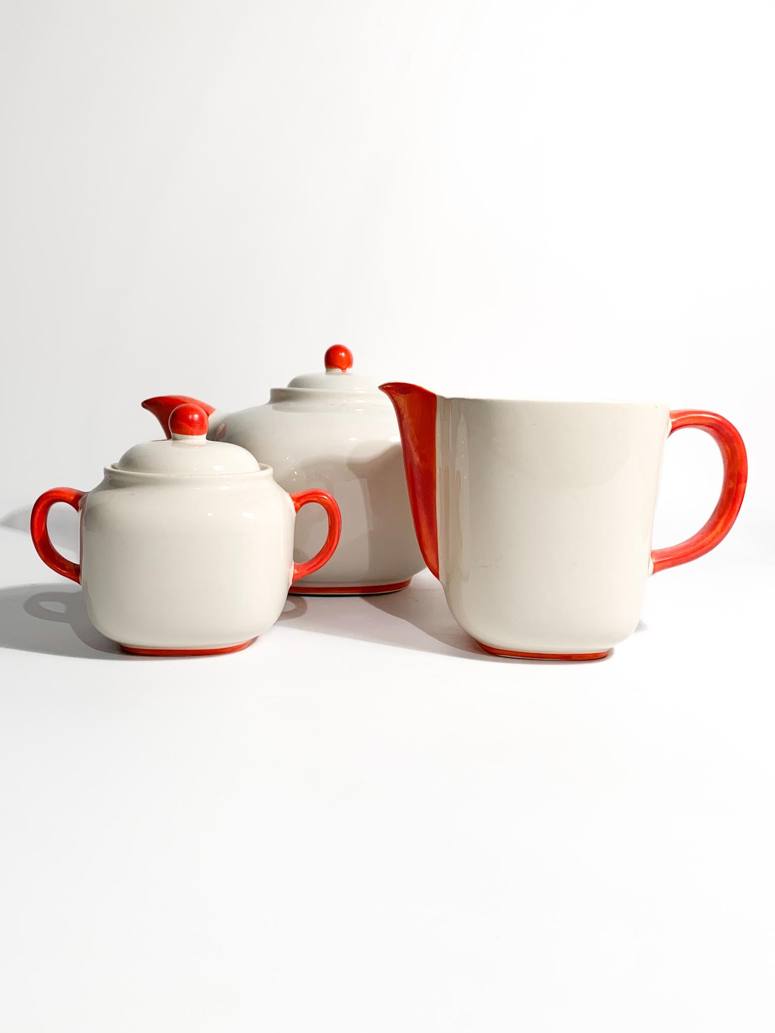 Mid-20th Century Gio Ponti Coffee Serving Set by for Richard Ginori from 1938