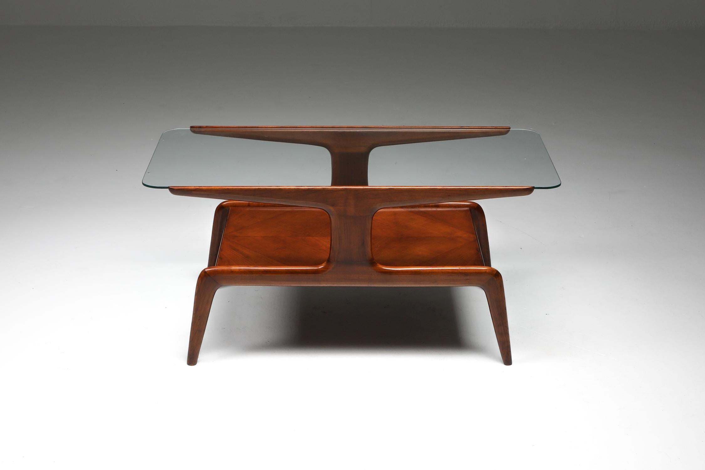 Gio Ponti Coffee Table, 1950s In Good Condition In Antwerp, BE