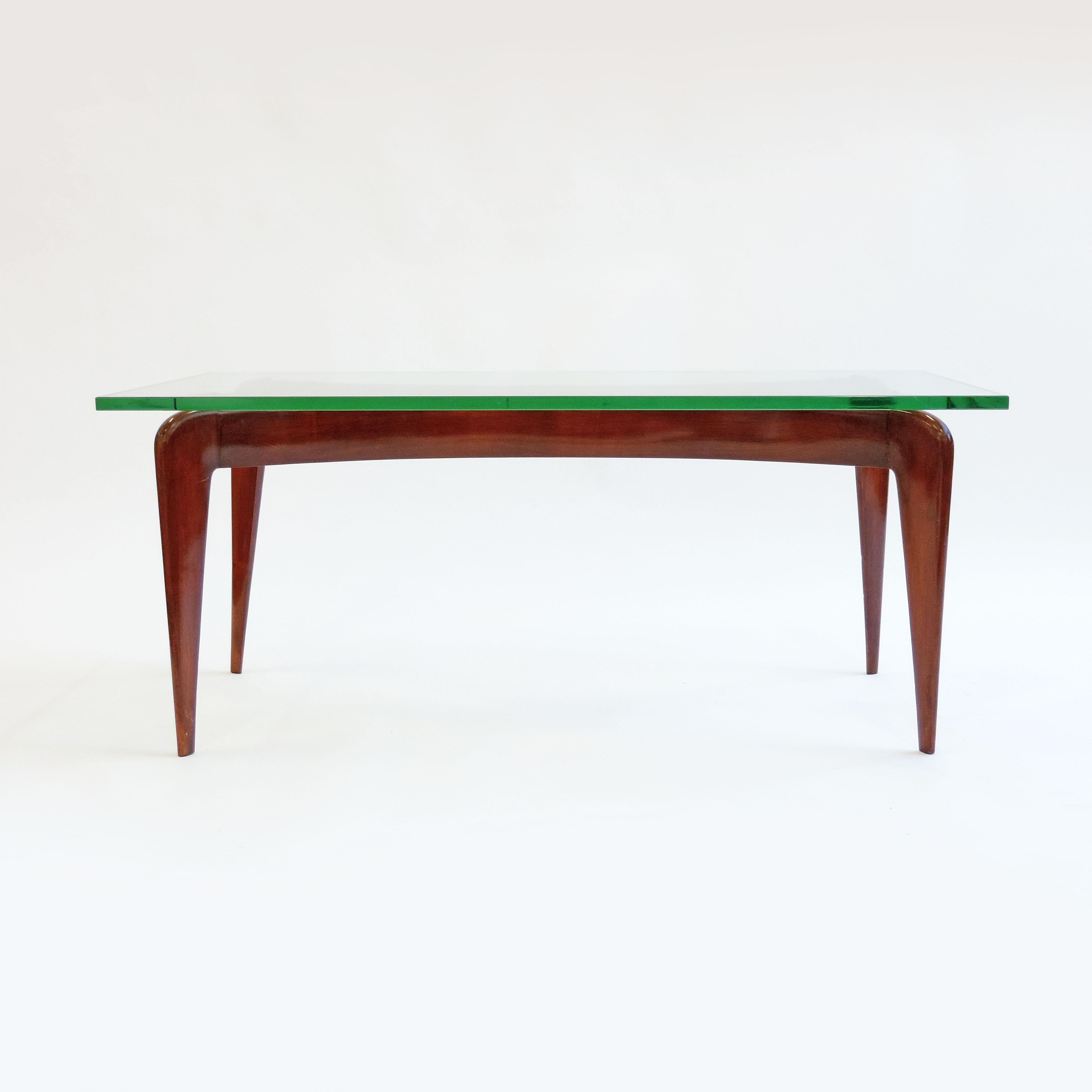 Gio Ponti Coffee Table for Fontana Arte, Italy, 1950s In Good Condition In Milan, IT