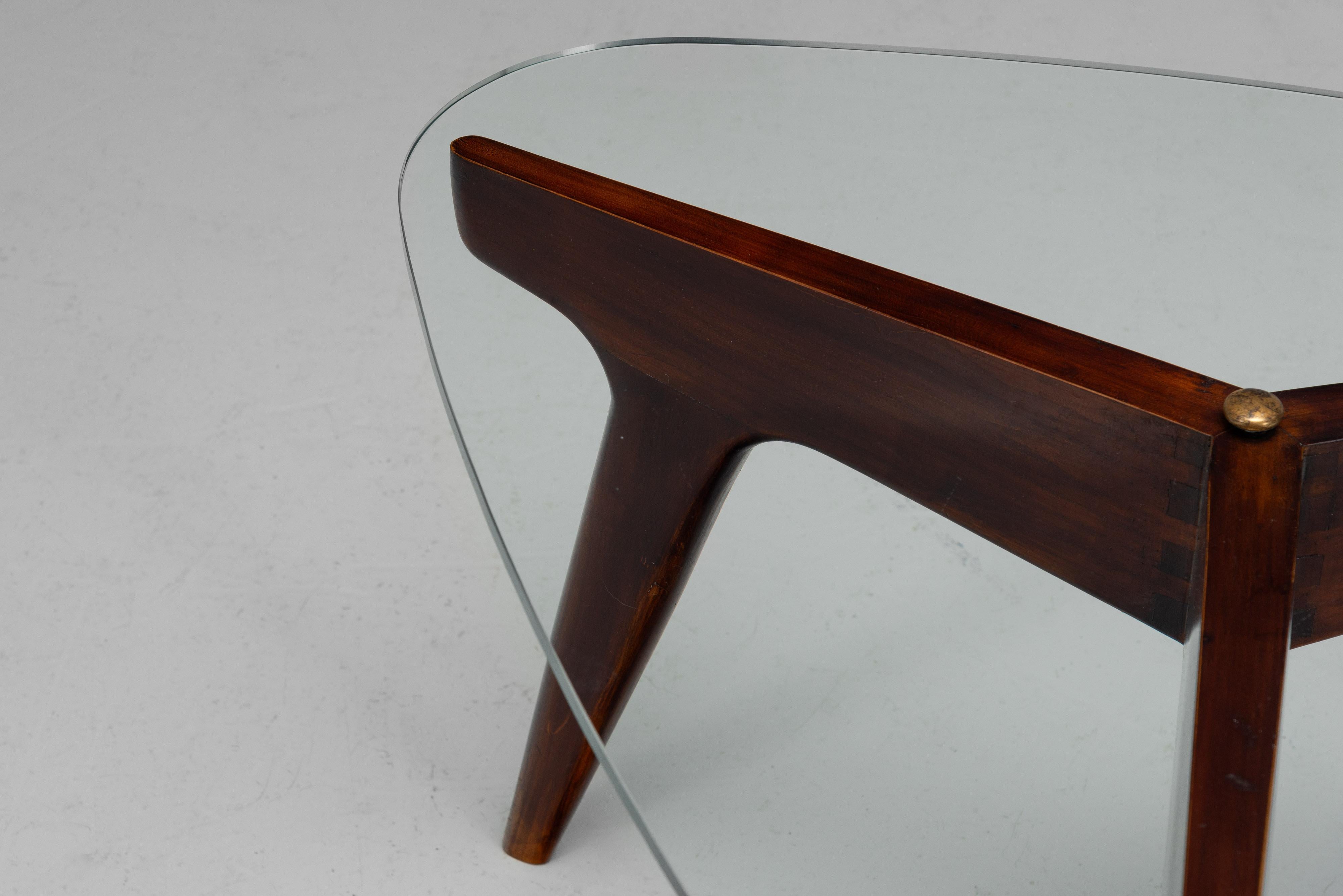 Gio Ponti Couchtisch Hotel Royal Continental Napoli 1953 im Angebot 3