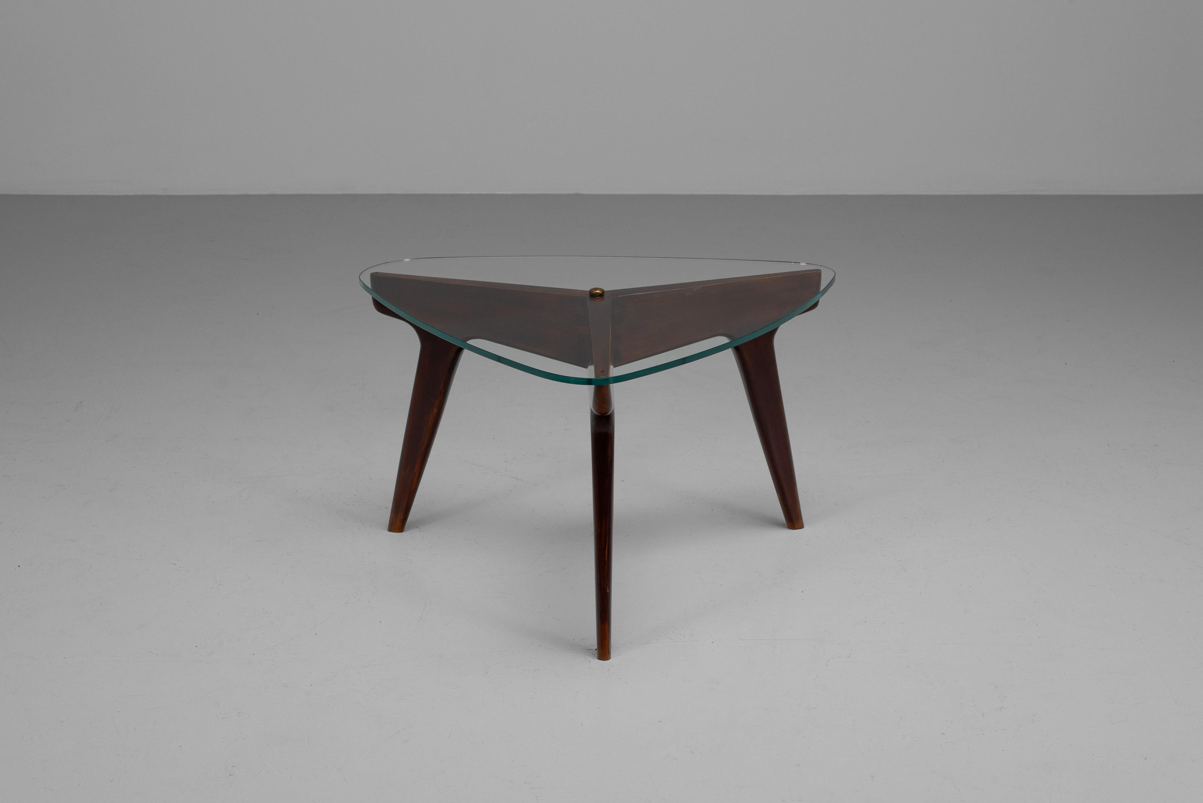 Gio Ponti Couchtisch Hotel Royal Continental Napoli 1953 (Mitte des 20. Jahrhunderts) im Angebot