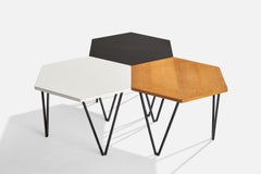 Gio Ponti, Coffee Table, Wood, Metal, Italy, 1950s