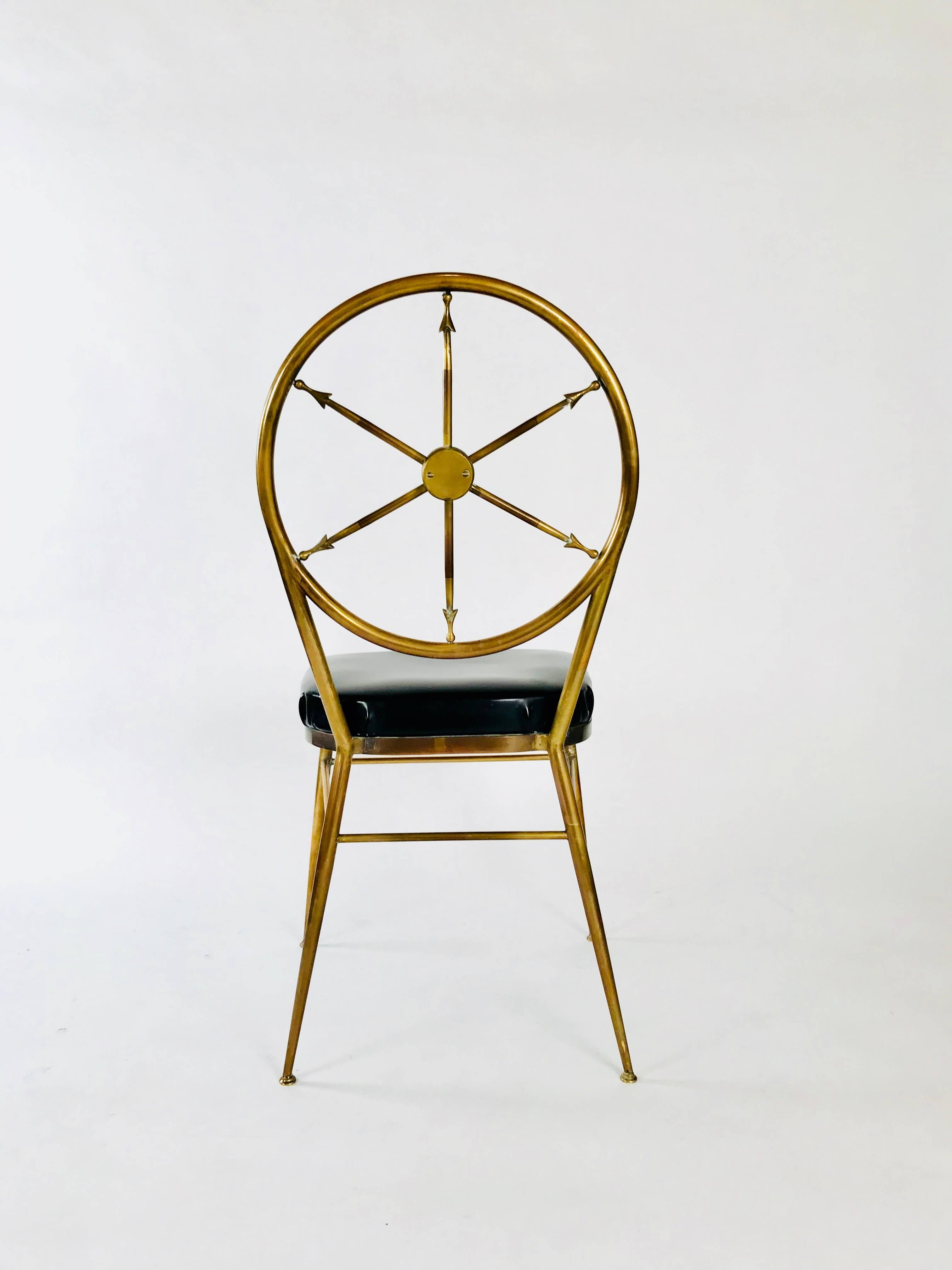 Mid-Century Modern Gio Ponti Compass Chair