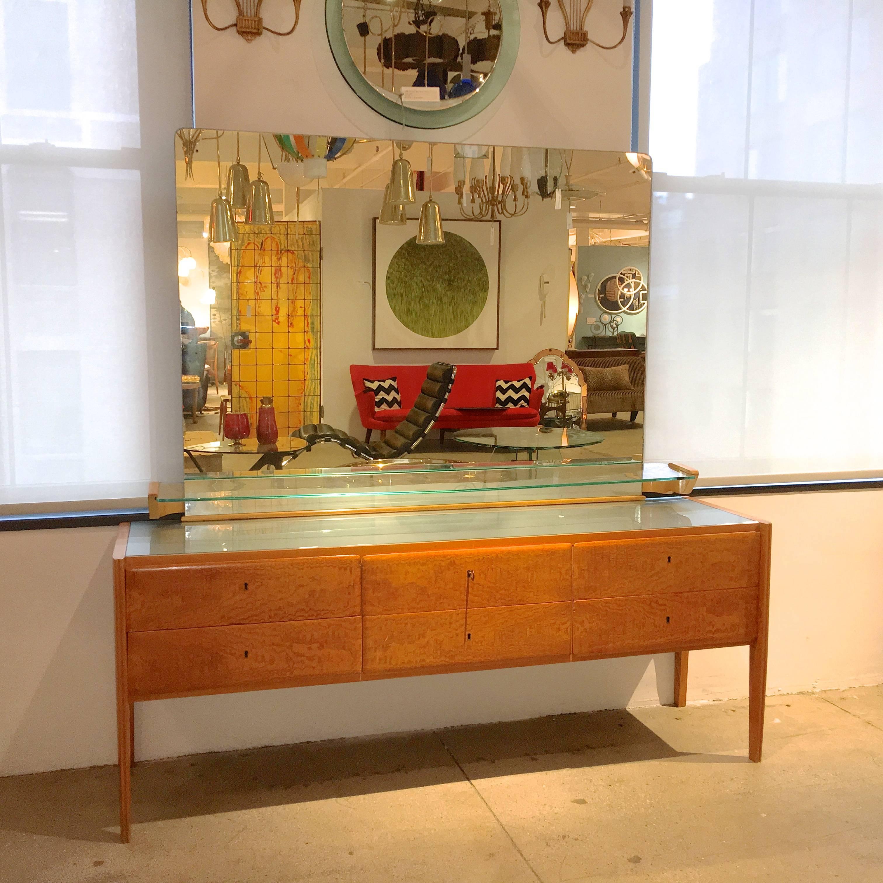 Consola Gio Ponti con espejo en venta 5