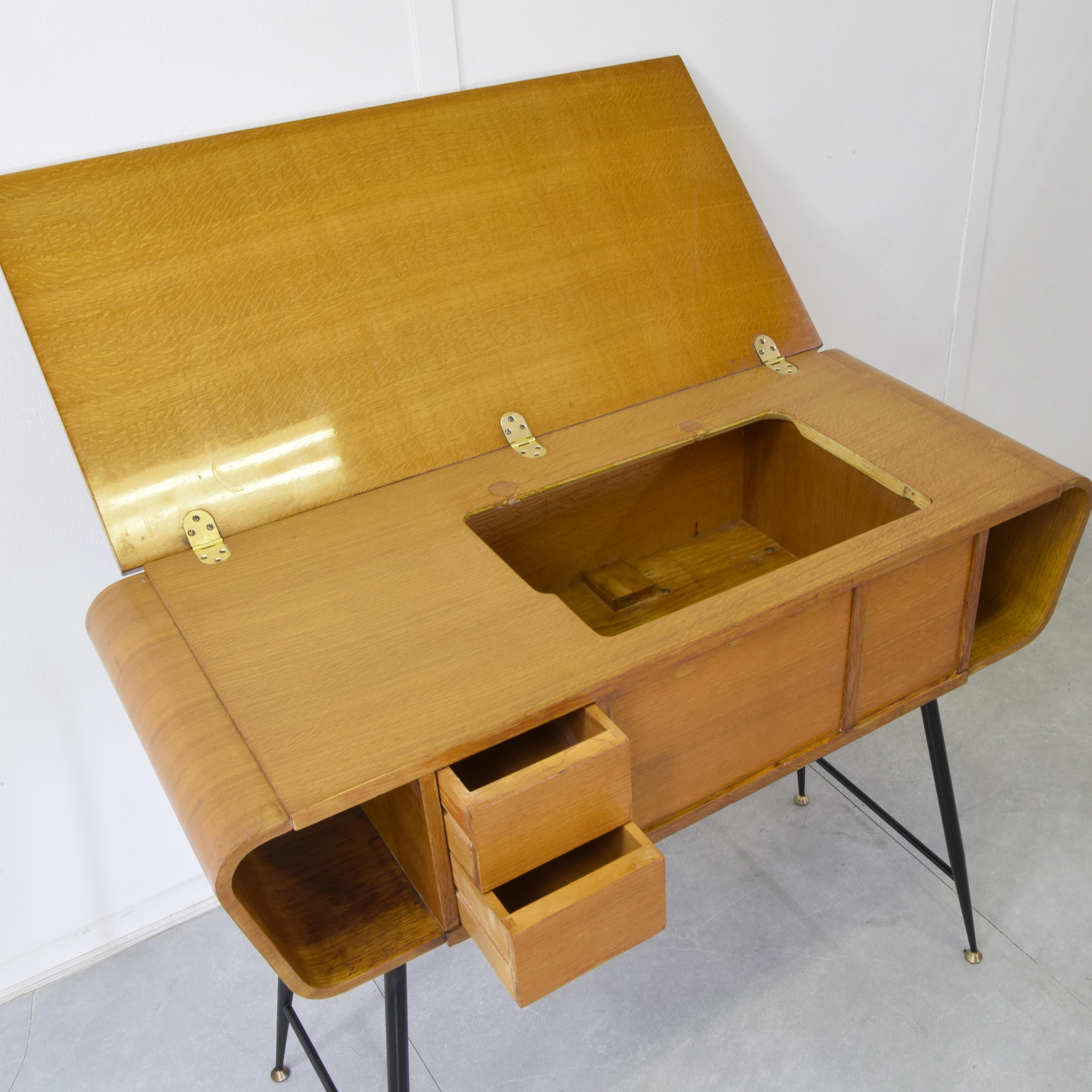 Gio Ponti consolle Singer 1960s in vendita 1