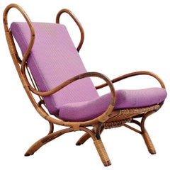 Gio Ponti Continuum BP16 Lounge Chair Bonacina Italy 1963