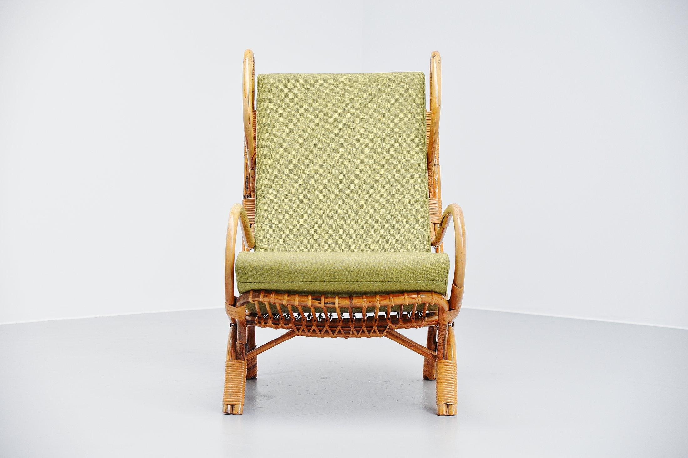 Mid-Century Modern Gio Ponti Continuum Lounge Chair BP16 Bonacina, Italy, 1963