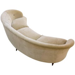Gio Ponti Curved Three-Seat Sofa, 1940