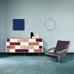 Molteni&C D.655.1 Wood Chest of Drawers by Gio Ponti
