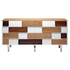 Molteni&C D.655.1 Wood Chest of Drawers by Gio Ponti