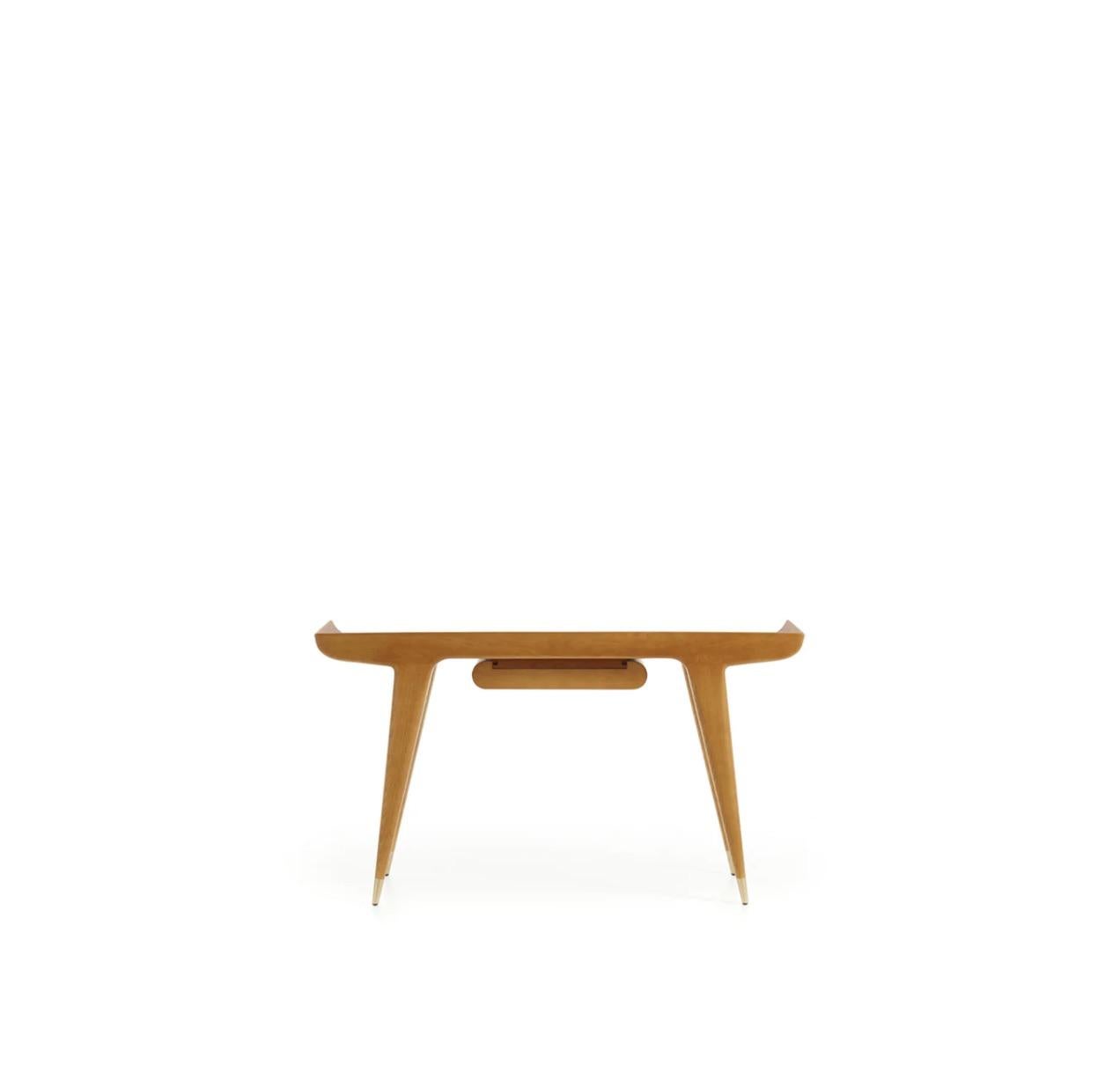 Italian Molteni&C D.847.1 Ash Wood Desk by Gio Ponti  For Sale
