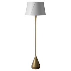 Gio Ponti De-Lux A4 Floor Lamp in Gold for Tato Italia