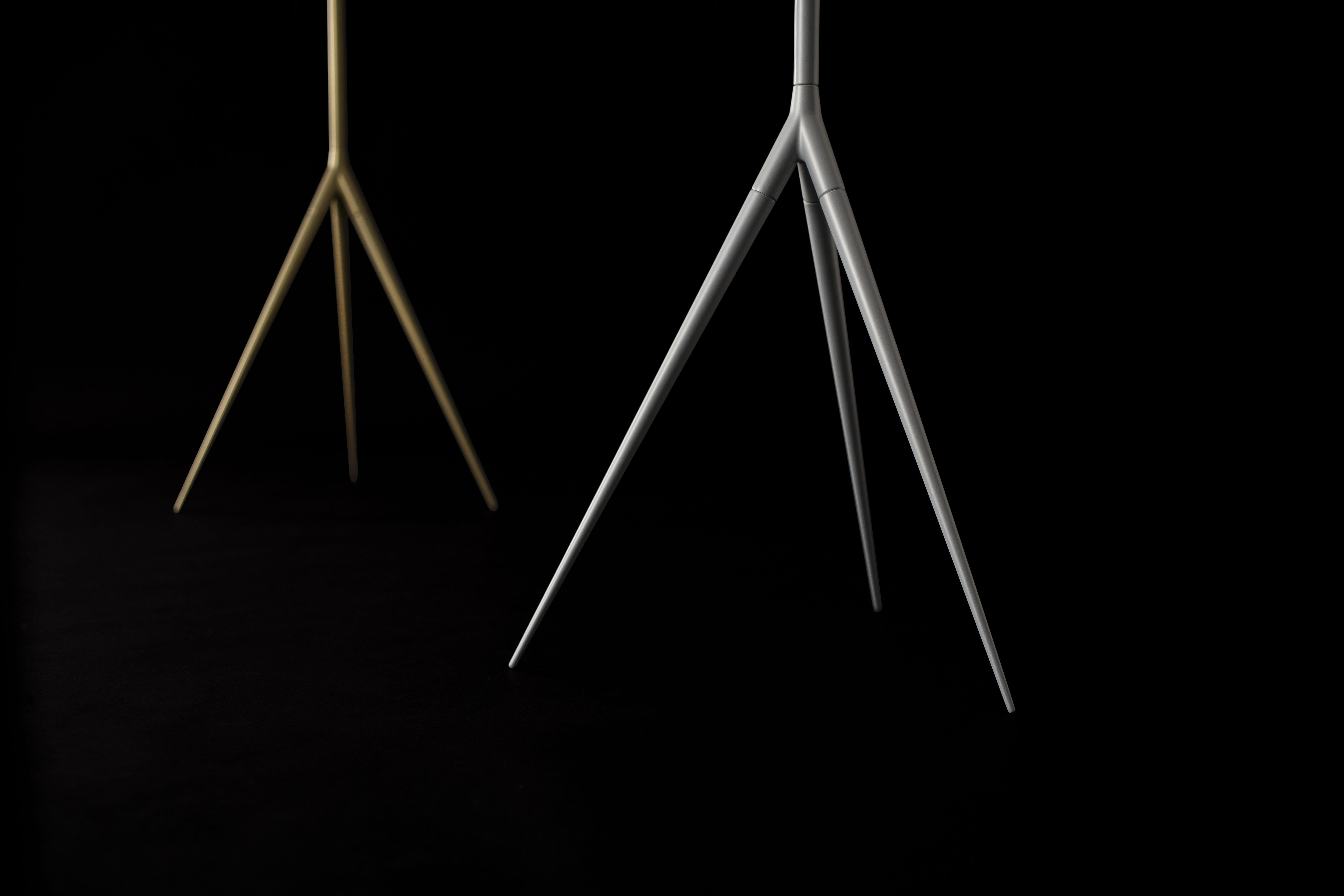 Gio Ponti 'De-Lux B8' Floor Lamp in Gold for Tata Italia In New Condition In Glendale, CA