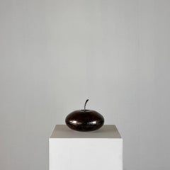 Caja en forma de manzana diseñada por Gio Ponti para Christofle, años 60