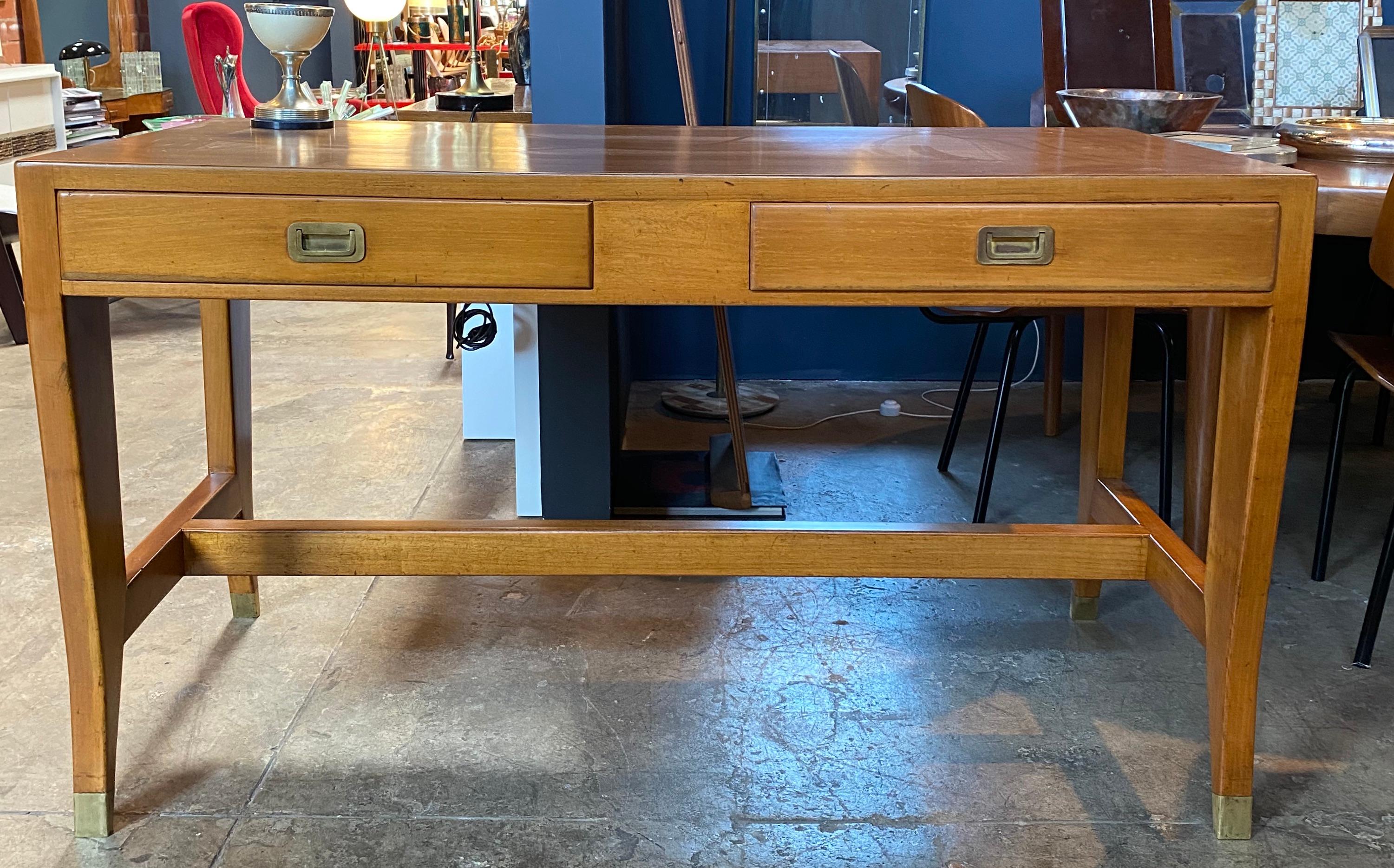 Mid-Century Modern Gio Ponti Desk from the National Lavoro Bank, Italy, 1950s