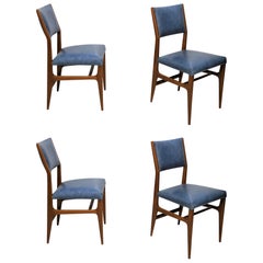 Gio Ponti Dining Chairs for Singer and Sons, Set of Four