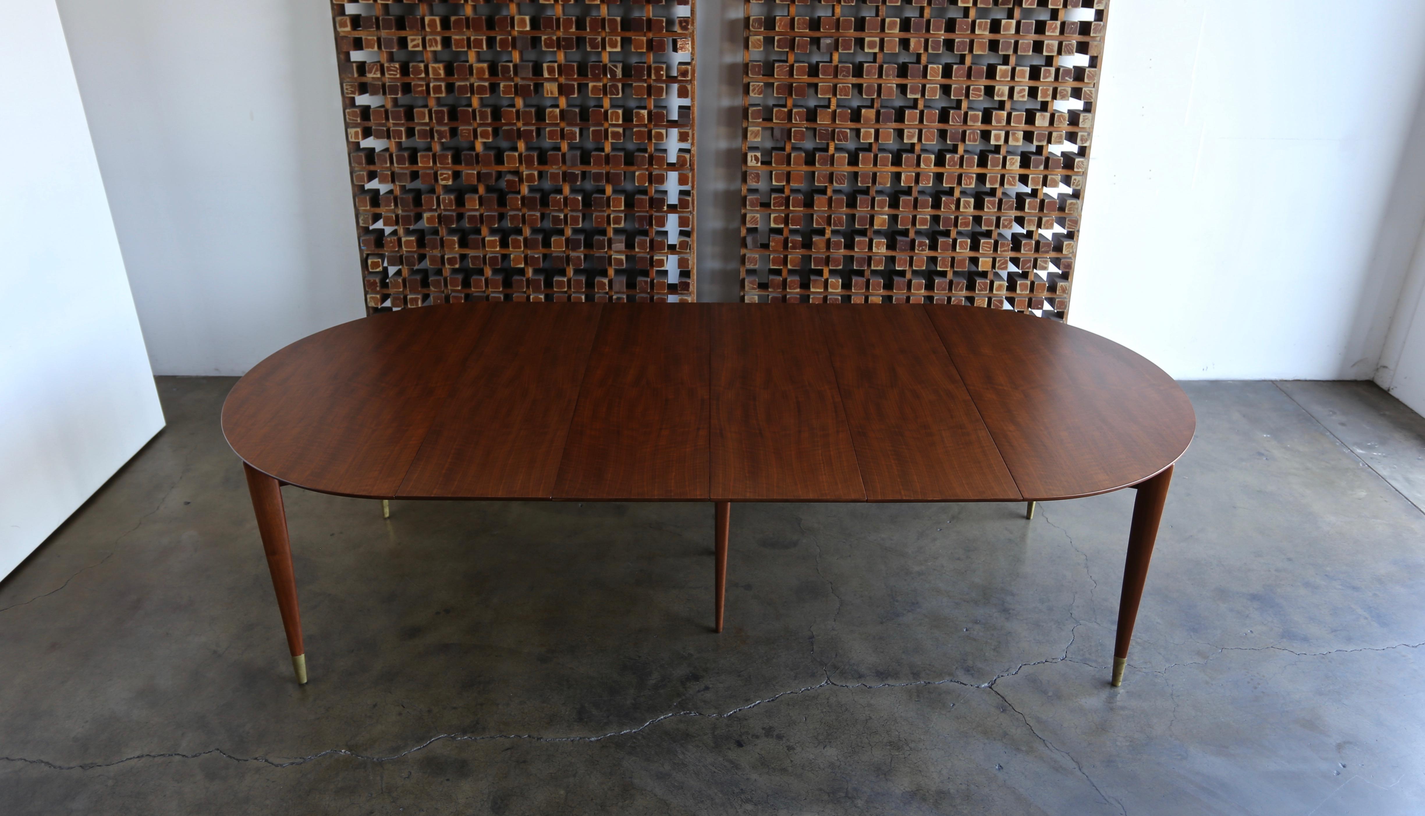 Gio Ponti Dining Table for M. Singer & Sons, circa 1955 2