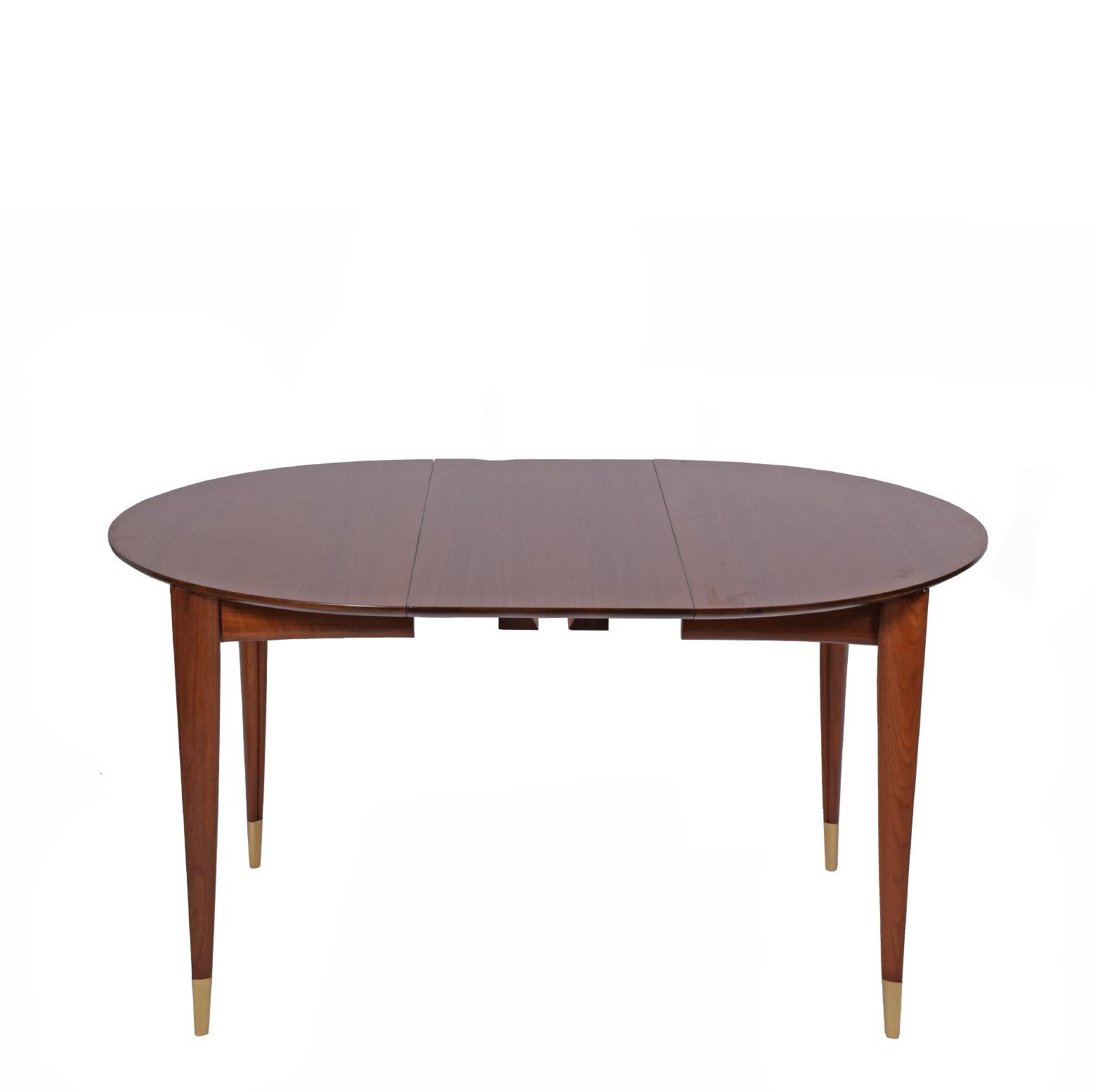 Italian Gio Ponti Dining Table Four Leaves for Singer & Son