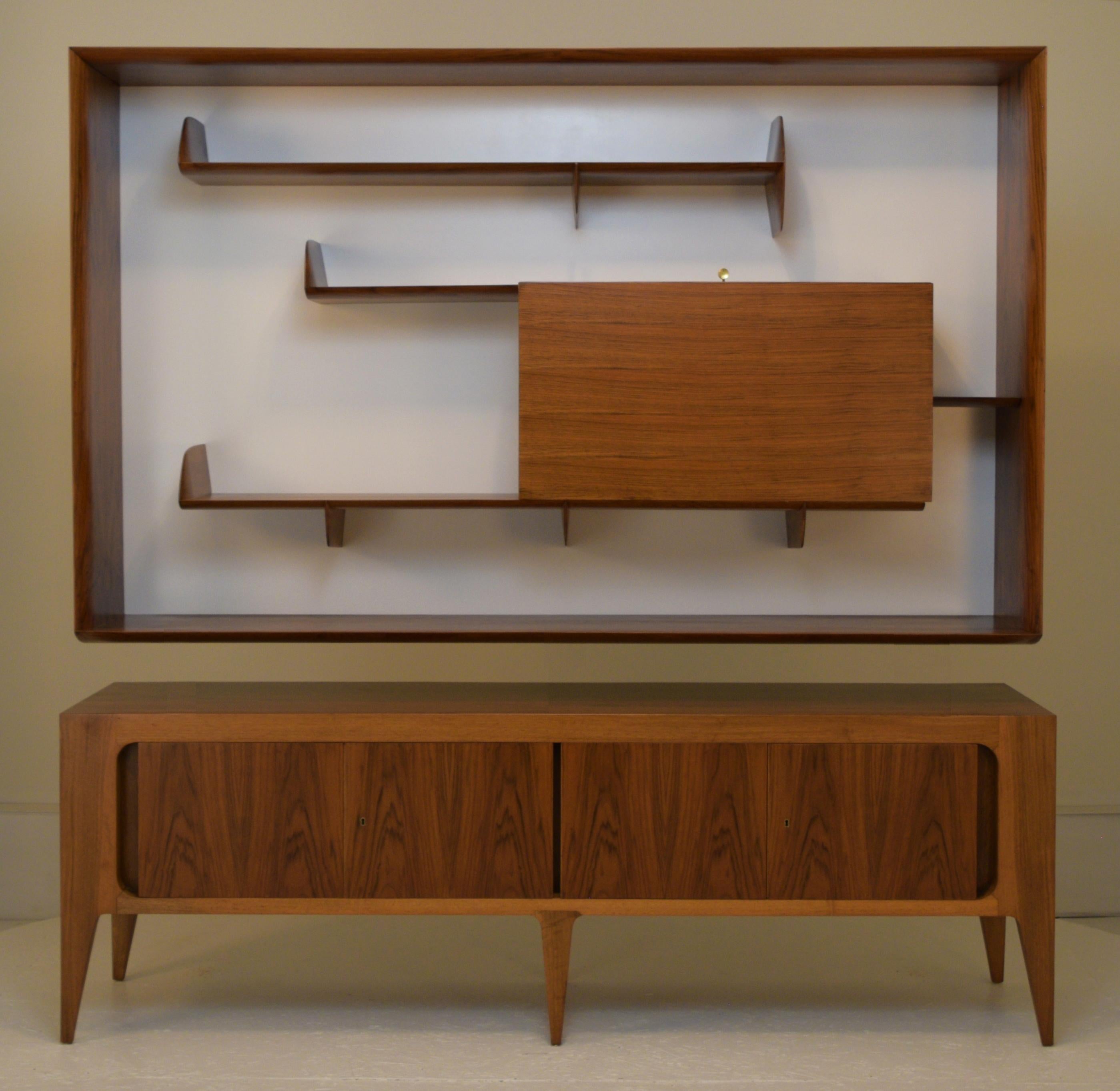 Gio Ponti Display Cabinet, 1951 In Good Condition In South Charleston, WV