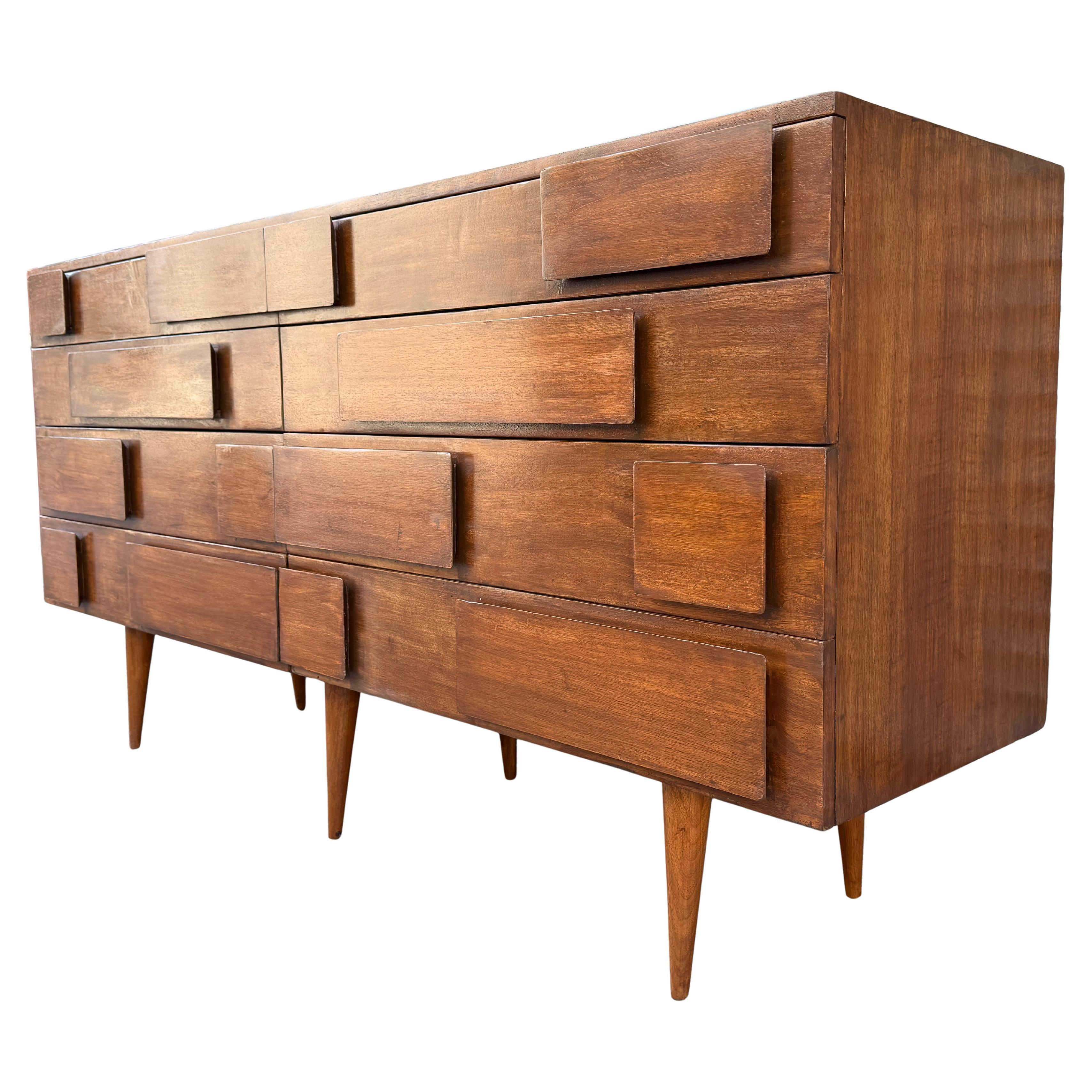 Italiano Comò doppio Gio Ponti per M. Singer & Sons. in vendita