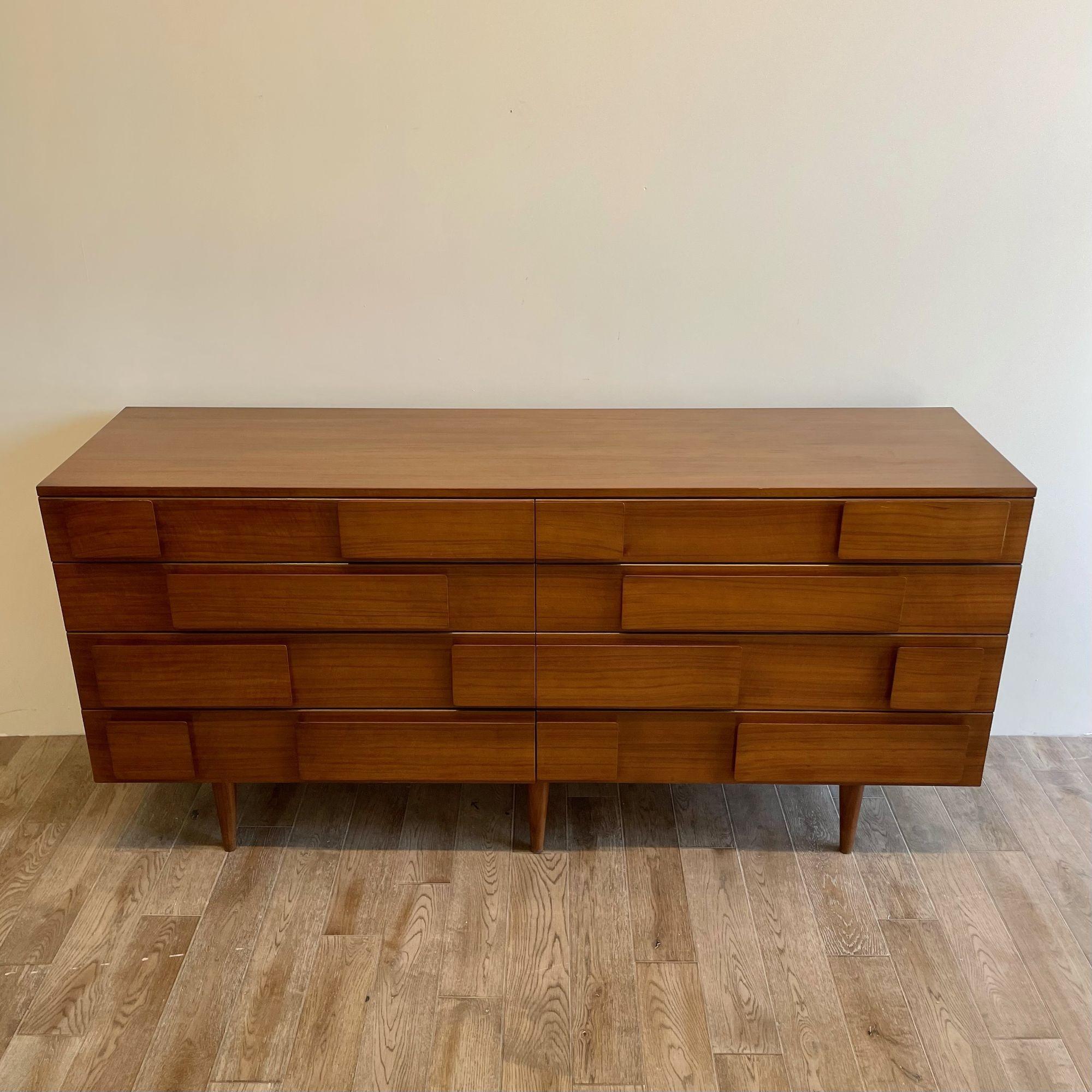 Mid-20th Century Gio Ponti, Singer and Sons, Italian Mid-Century Modern, Dresser, Chest, 1950s For Sale
