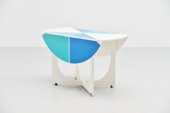Gio Ponti Drop Leaf Apta Table, Italy, 1970