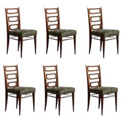 Gio Ponti e Emilio Lancia Stühle für Domus Nova, 1930, 6-teilig