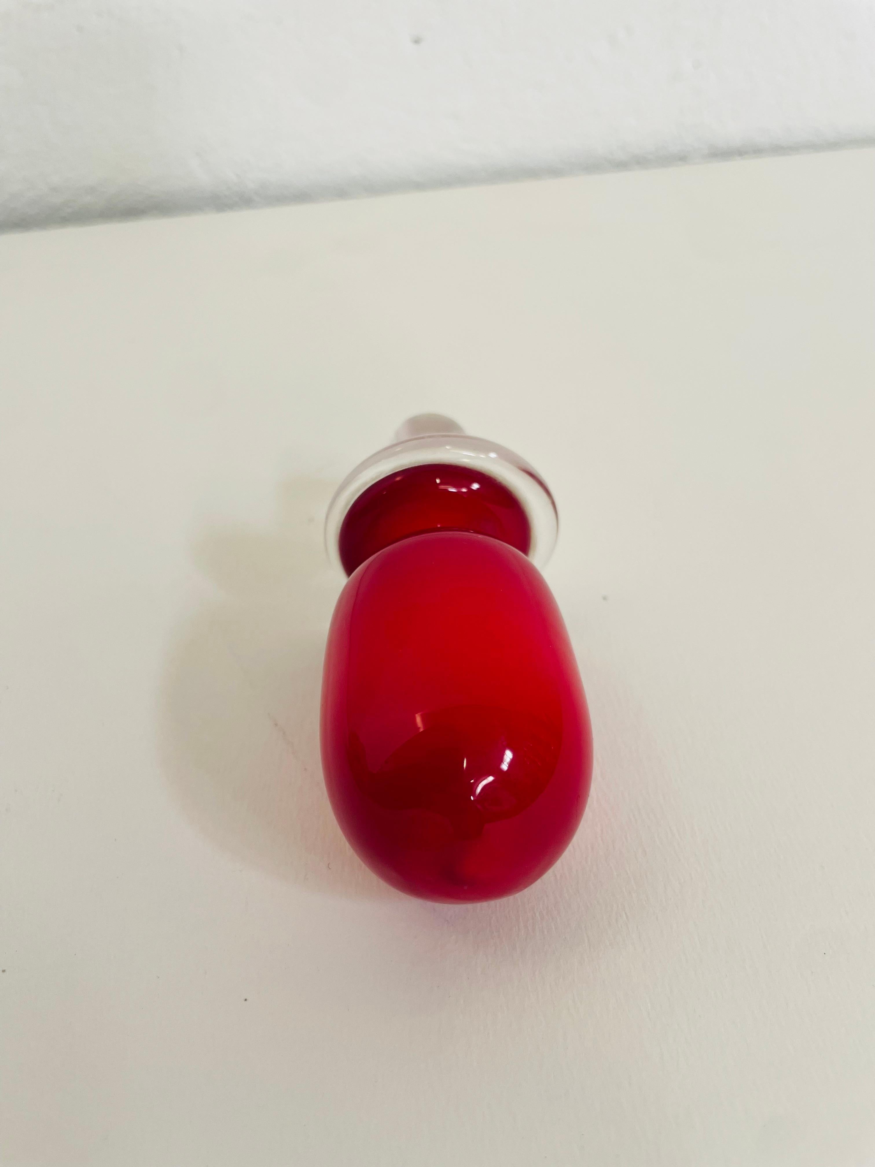 Gio Ponti e Venini, bottiglia modello Morandiana, 1990. im Angebot 3