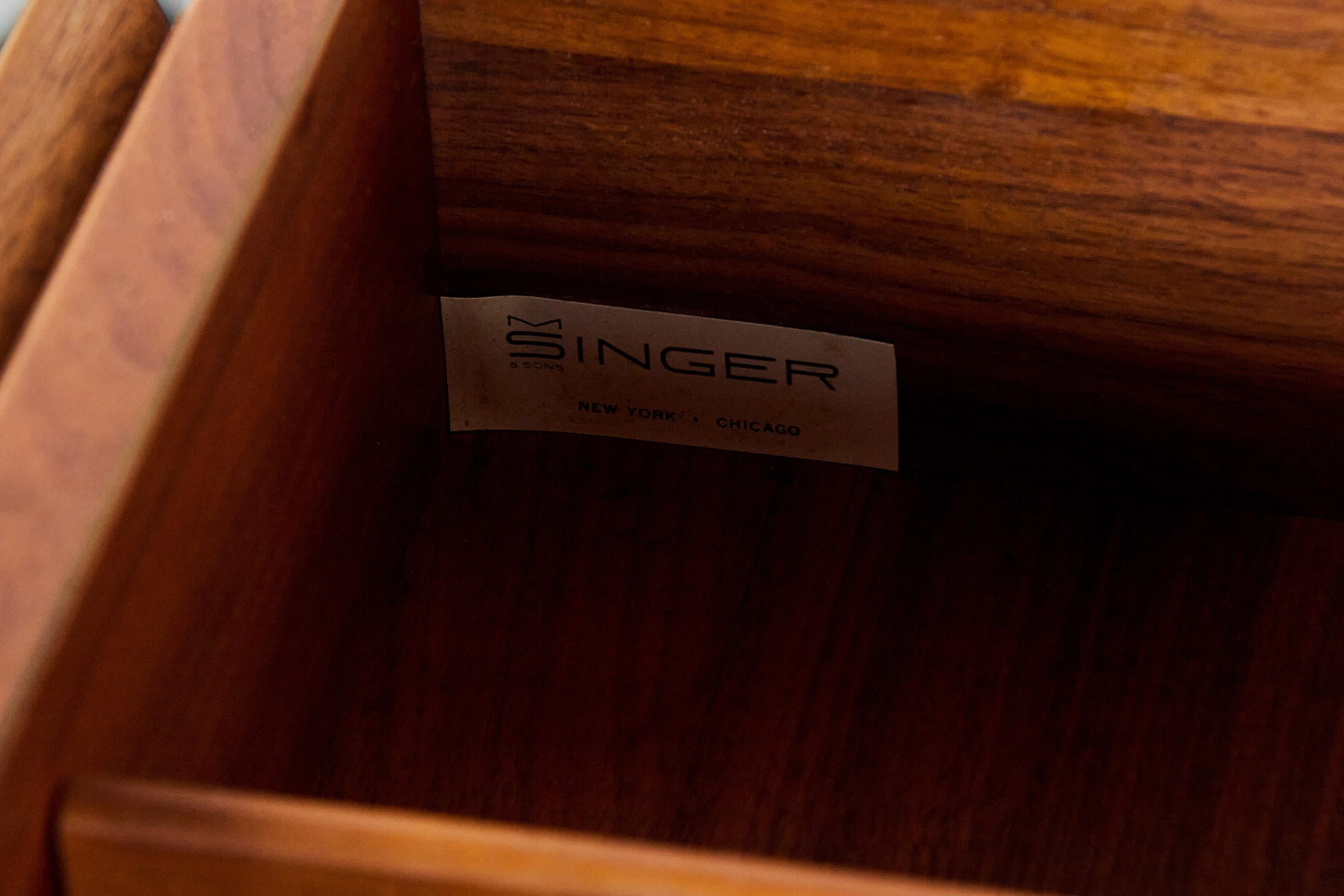 Gio Ponti Eight Drawer Dresser for Singer & Sons 6