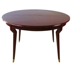Used Extendable Italian Dining Table attributed to Gio Ponti