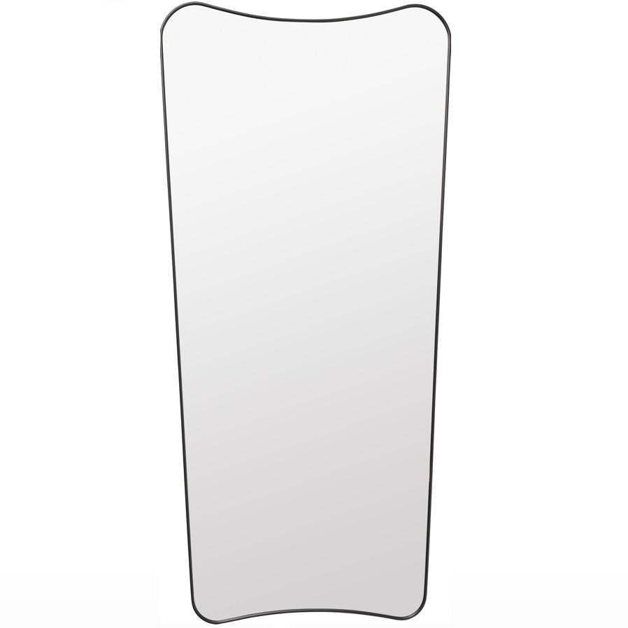 Gio Ponti F.A. 33, Großer Spiegel aus Messing (Glas) im Angebot