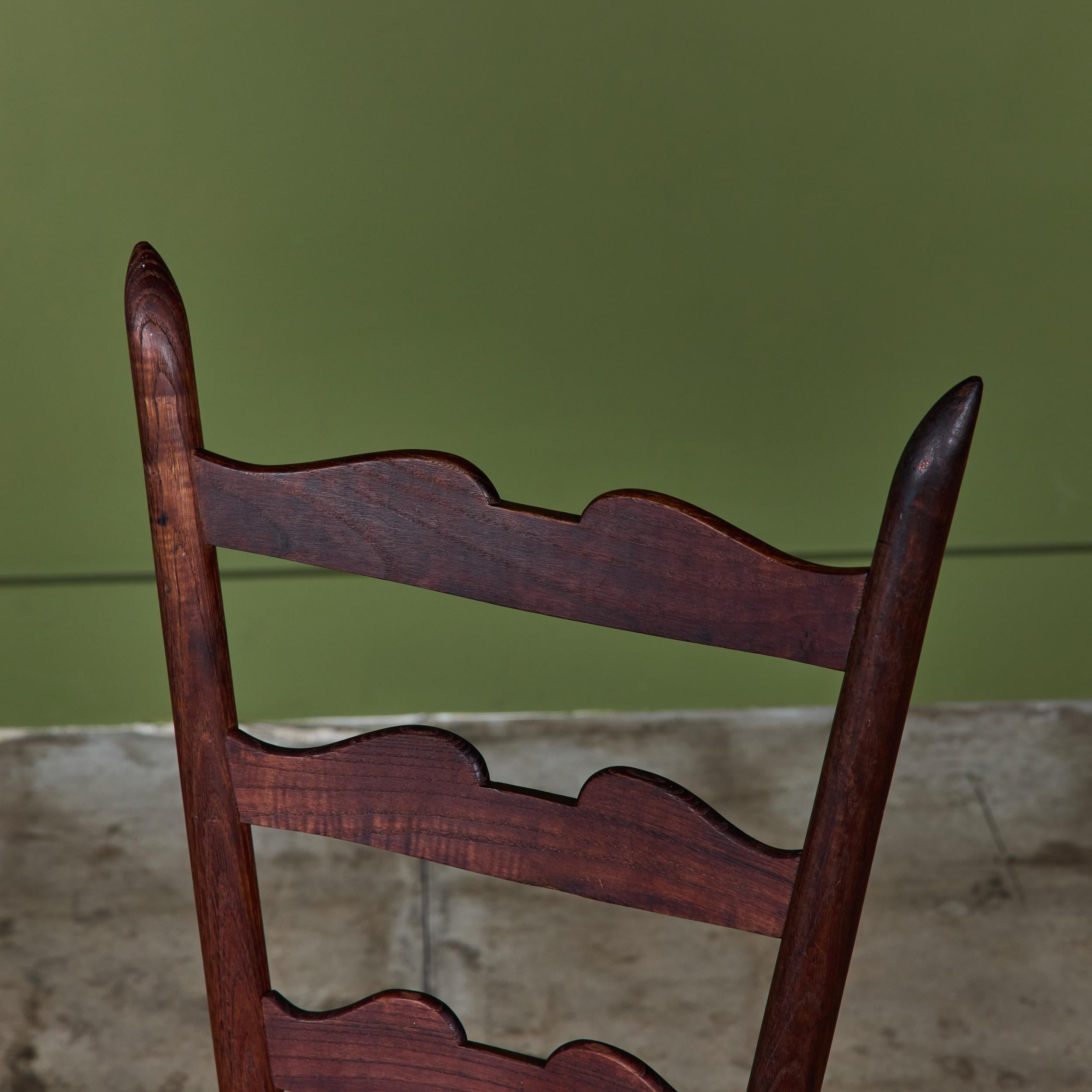 Gio Ponti Kamingesprächsstuhl für Casa & Giardino im Angebot 3