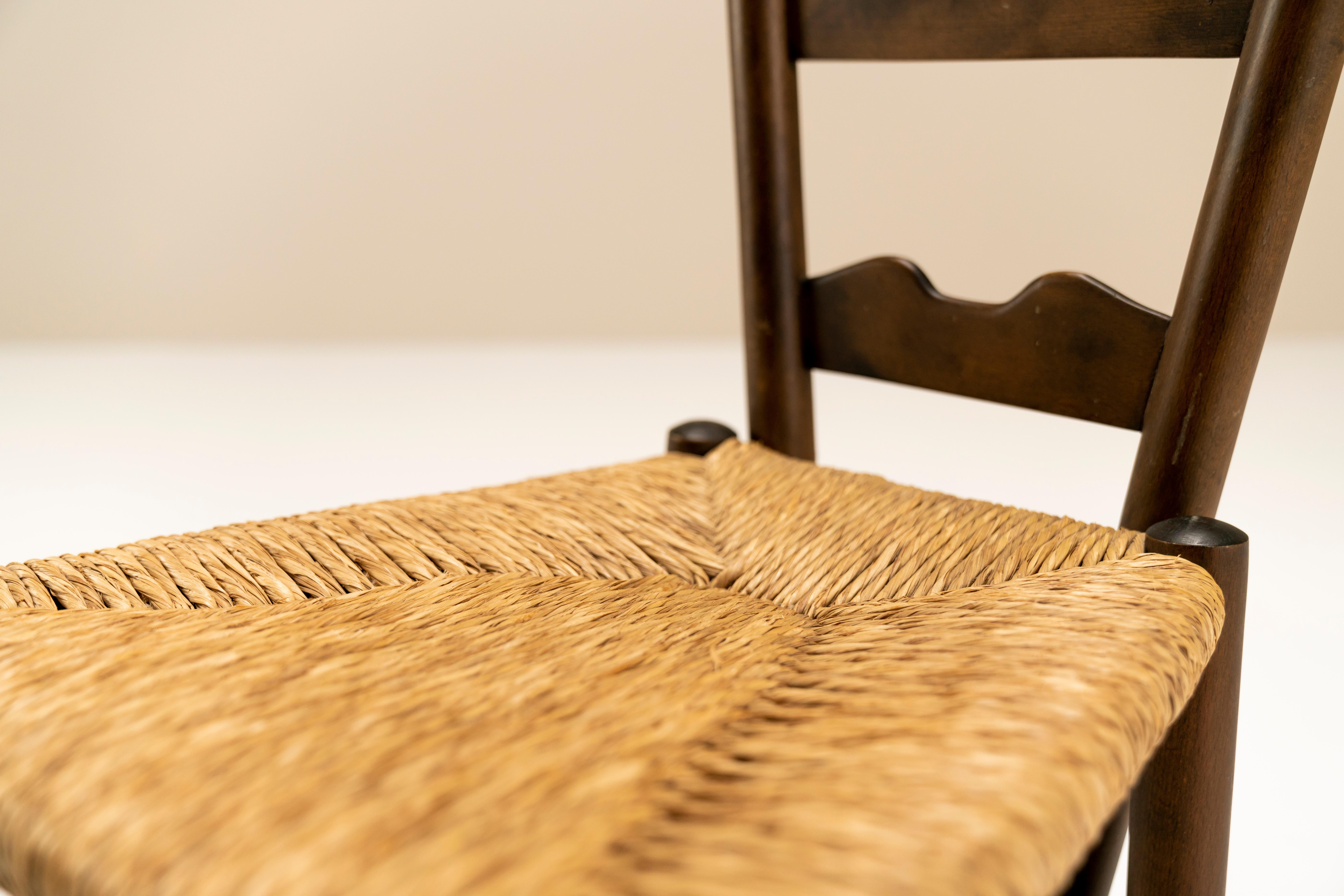 Gio Ponti Fireside Chair in Walnut for Case e Giardino, Italy 1930s 2