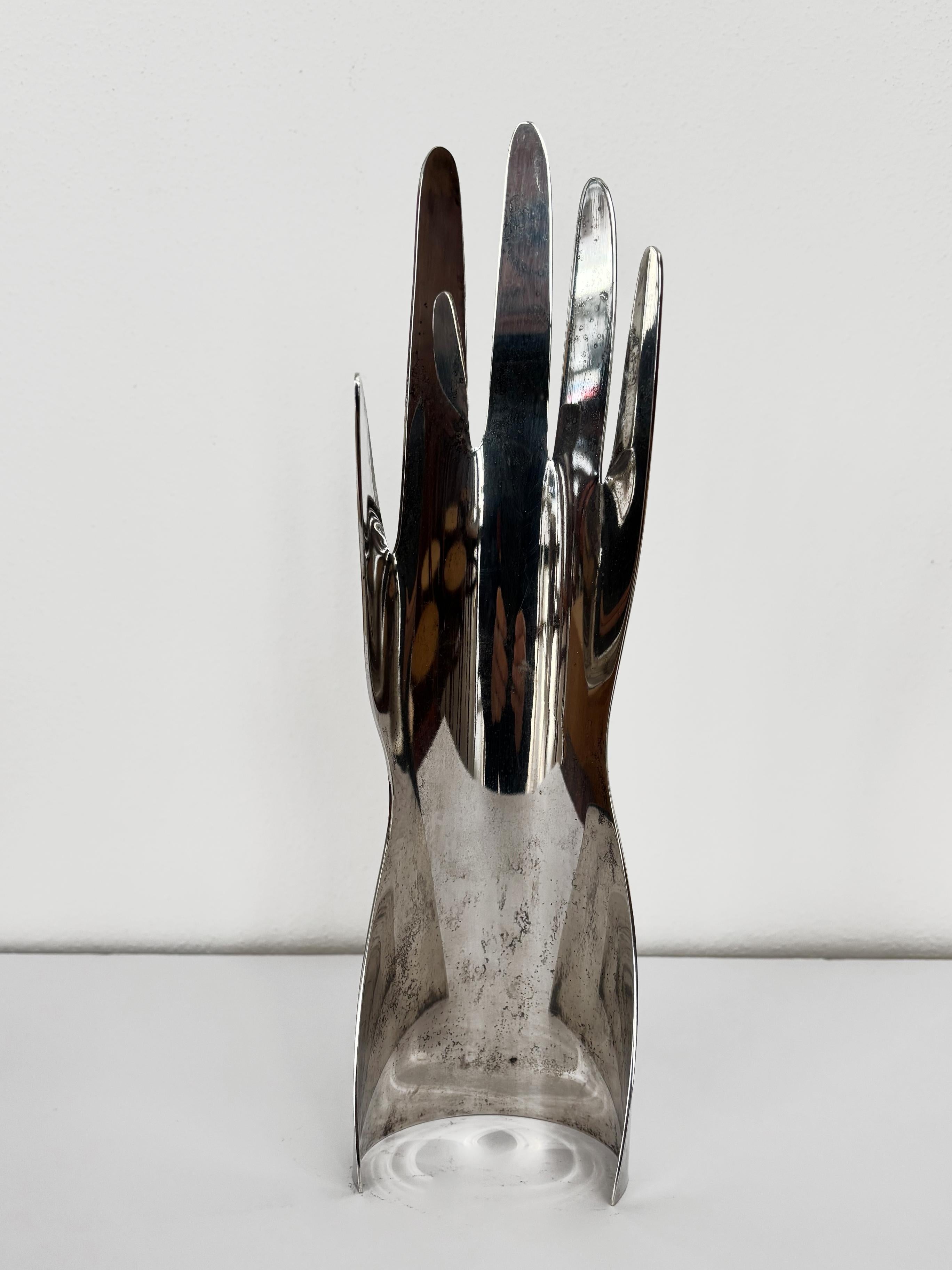 Postmoderno Gio Ponti per Sabattini Argenteria Scultura 