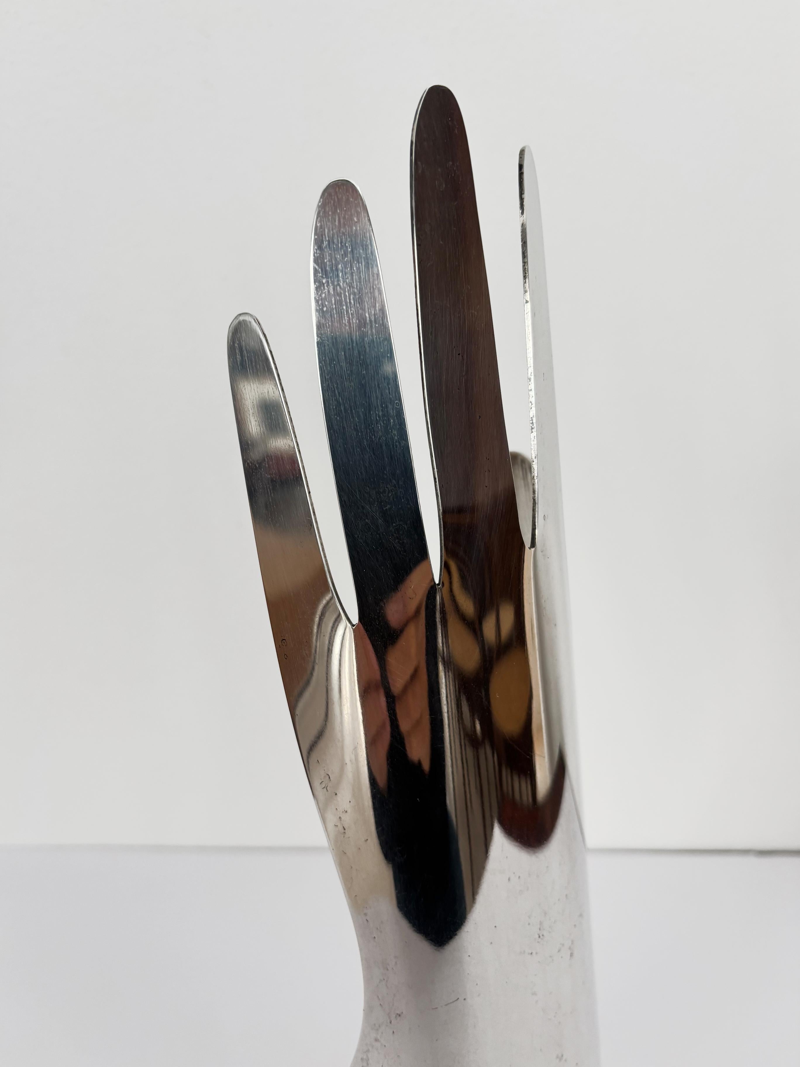 Fine XX secolo Gio Ponti per Sabattini Argenteria Scultura 