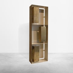 Gio Ponti for Arredoluce, Italian Mid-Century Modern Brass Applique, 1957