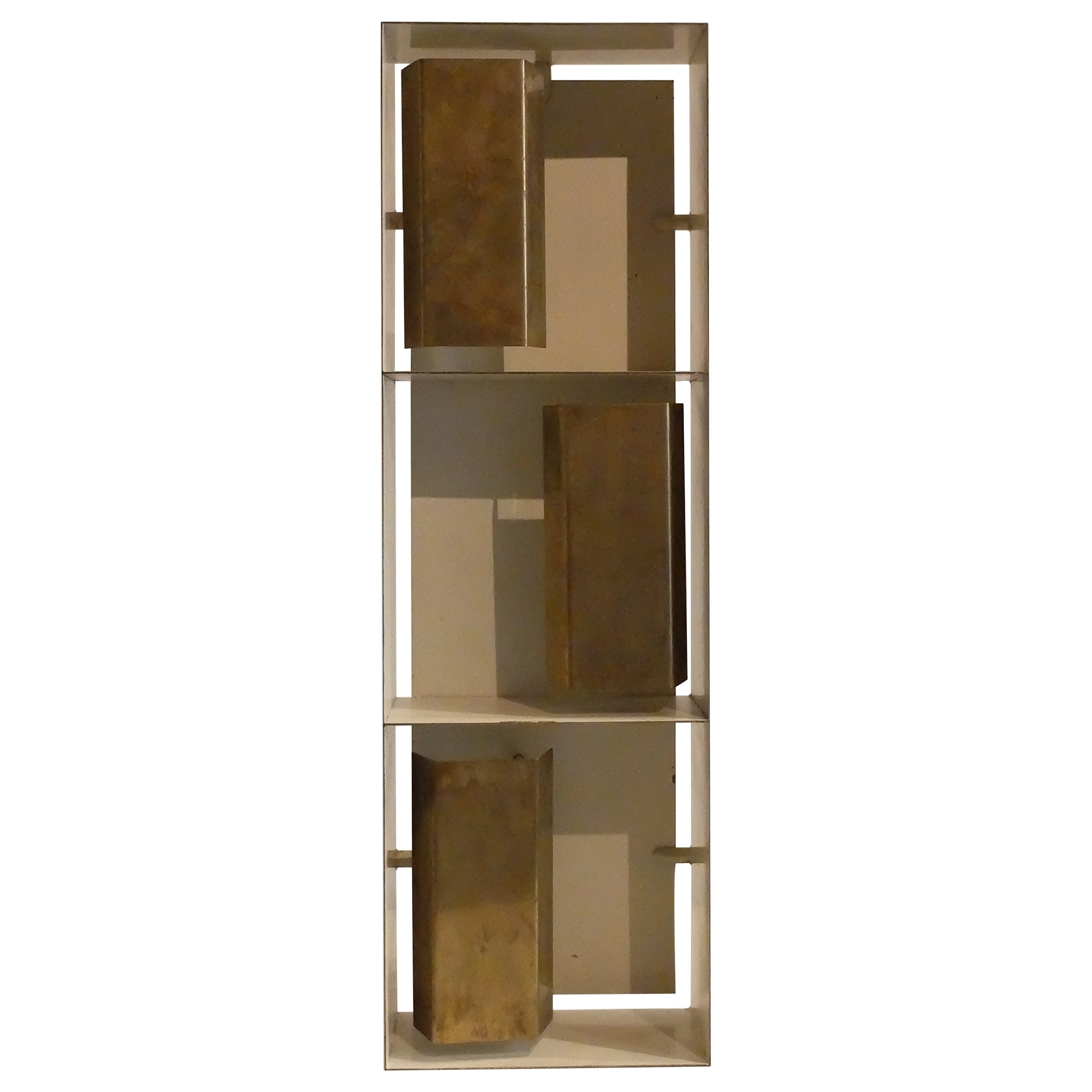 Gio Ponti para Arredoluce, aplique italiano de latón moderno de mediados de siglo, 1957 en venta