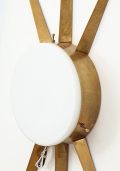 Gio Ponti for Arredoluce Rare Pair of Sconces or Ceiling Lights
