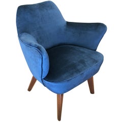 Gio Ponti for Cassina Armchair with Expertise from the Archives