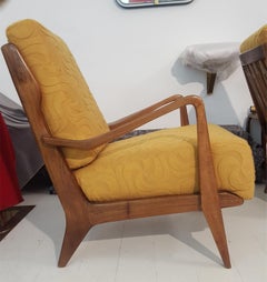 Gio Ponti per Cassina Coppia di poltrone Mod. 516, Milano, 1955
