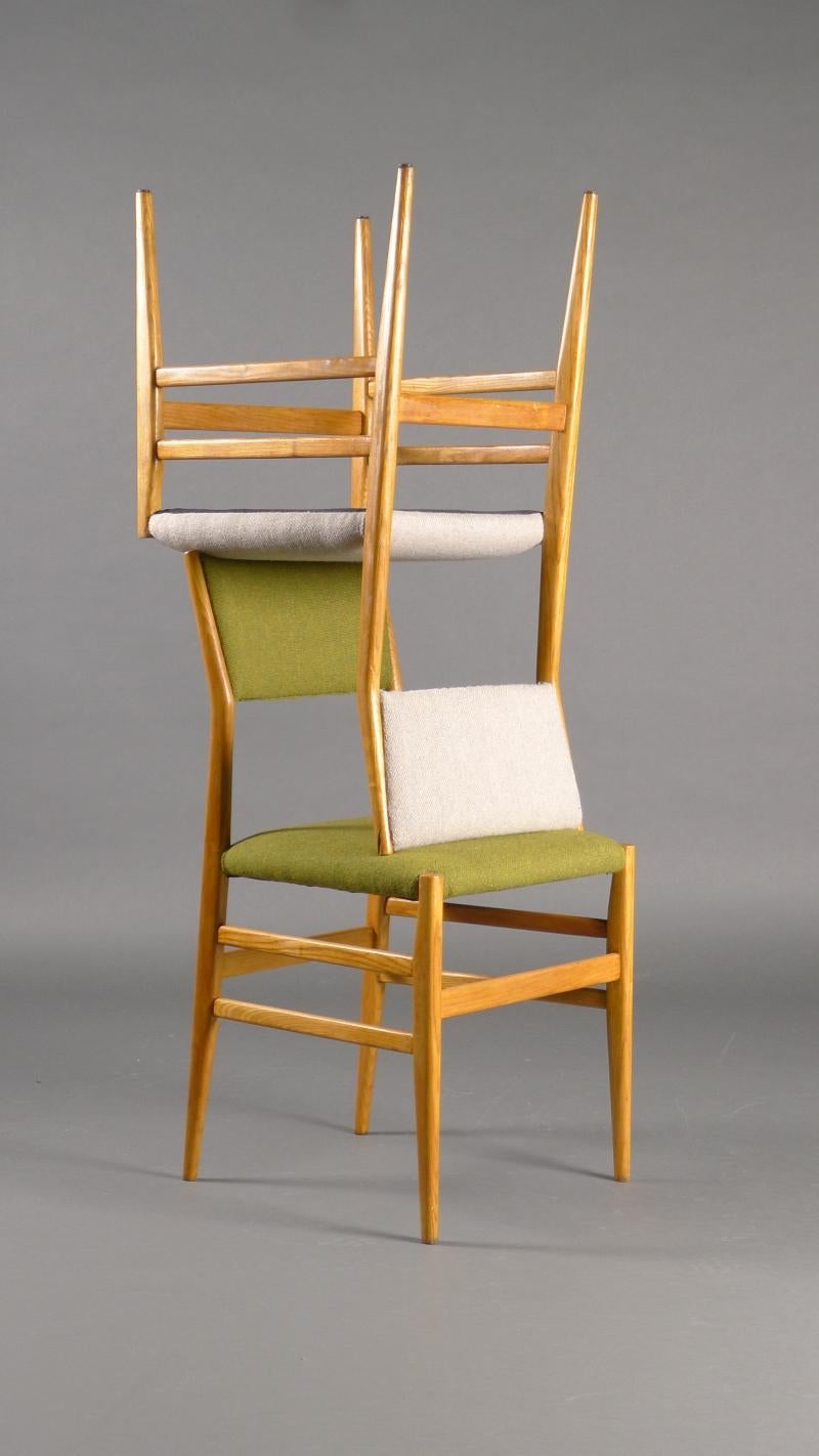 Gio Ponti for Cassina, Leggera Chair, Model 646, 1950s   6